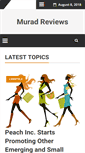 Mobile Screenshot of murad-reviews.net