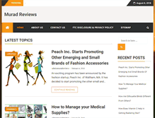 Tablet Screenshot of murad-reviews.net